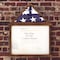 Flash Furniture Quincy Flag and Certificate Display Case, Solid Pine Wood Flag Shadow Box, Dark Brown Finish HMHD-22M142Y-RSTBRN-GG - alternate 10
